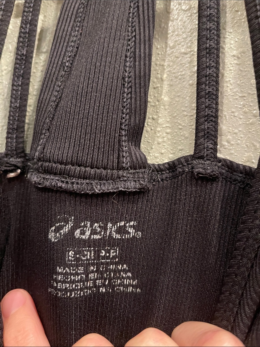 ASICS Black Strappy Racerback Tank - Picture 6 of 7